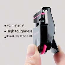 1pc Women's Eyelash Curler, Mini Wide-Angle Eyelash Curler Tool, Compact Pocket-Sized Elastic Rubber Pad Curler, Fits Eye Shape, Easy To Use, No Pinching, For Students, Light Makeup, Quick Date Makeup, Popular Affordable Makeup Tool, Eyelash Curler - Black - View 3