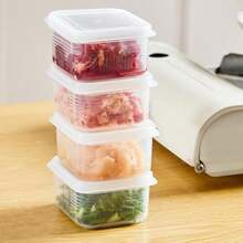 Frozen Meat Box, Durable  Refrigerator Storage Container, For Meat Organization, 4 Pcs - Multicolor - View 2