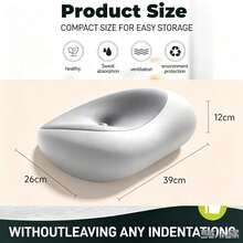Zero-Pressure Memory Foam Pillow For Adults Spine Cervical Protection Sleep Aid Deep Sleep Spine Pillow Memory Foam Pillow Wedge Pillow Relieve The Cervical Vertebrae - Multicolor - View 8