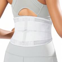 1pc Back Brace For Lower Back Men Women Breathable Back Support Belt Lumbar Support For Work, Running, Daily Activity - Multicolor - View 9