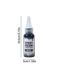 8 Colors 30ml Epoxy Resin Pigment, High Concentration Pigment, Suitable For Epoxy Resin And UV Resin, UV-Resistant Opaque Pigment, Can Create Cell Effect And Lace Texture, 3D Floral Resin Coasters, Jewelry Making And Handmade Crafts - A - View 8