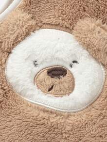 Balabala Baby Warm Fleece Vest, Cute And Comfortable, Autumn/Winter Layering Style - Khaki - View 6