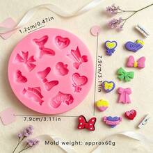 Multiple Styles Bowknot Series Silicone Molds DIY Tools Decorative Clay Molds - J530-1 Mold - View 4