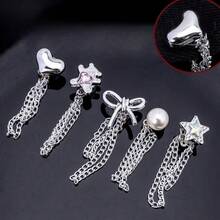 1/2/10pcs Adjustable Magnetic Pants Clips And Sleeve Clips, Suitable For Thin Clothing, Detachable Hem Clips For Pants And T-Shirts, Strong Magnetic Clips - Multicolor - View 4