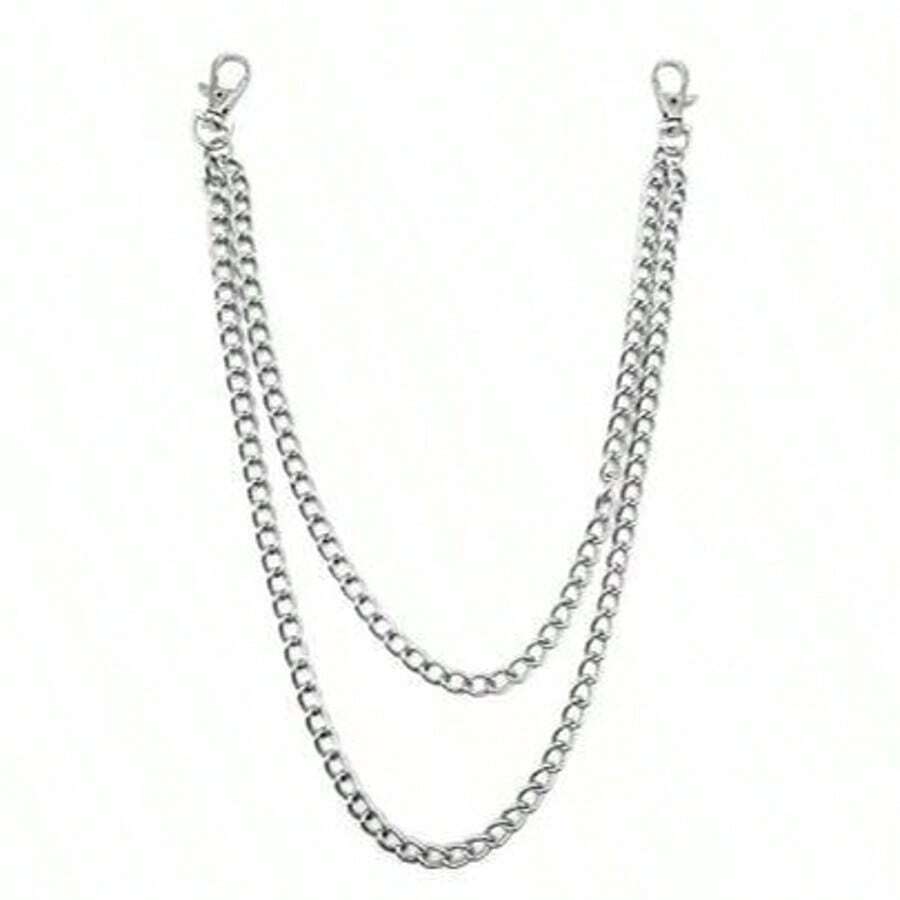 Men's Starry Sky Multi-Layer Alloy Waist Accessory Pants Chain - Small Star - View 1