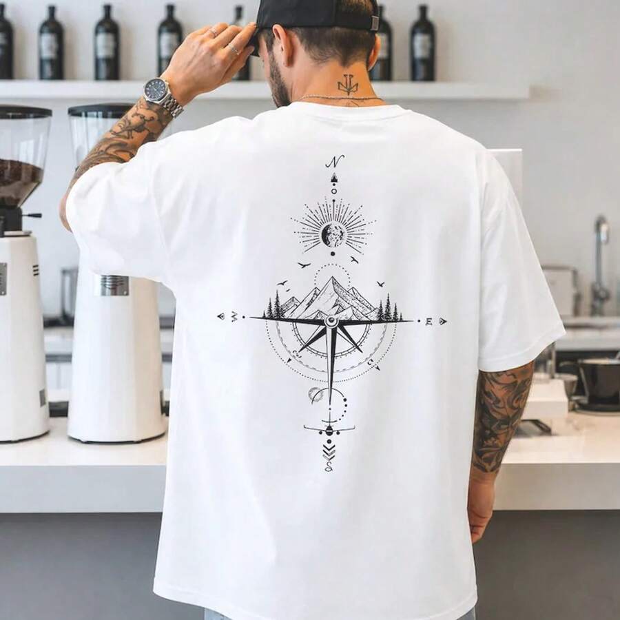 Men T-Shirts - White - View 1