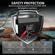 Car Jump Starter - Black - View 7