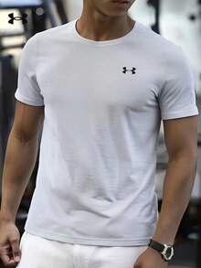 Under Armour Men's New Summer Comfortable Breathable Training Fitness T-Shirt - Grey - View 4