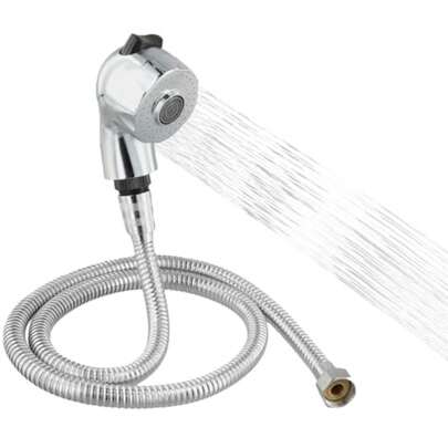 YUYTE Kit de Grifo para Cama de champú con Manguera de Agua Flexible de 70 Cm, Rociador de Grifo, Juego de Grifo para Lavabo y champú de Salón