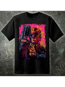 Men T-Shirts - 黑色 - 查看 7
