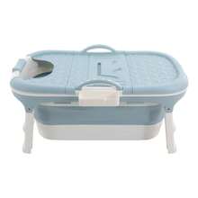 SENDERPICK Foldable Tub Large Portable Tub Freestanding Foldable Bathtub - 1PCS - View 8