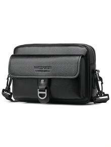 WEIXIER Unisex Crossbody Bag, Shoulder Bag, Coin Purse, Handbag, Multi-Compartment Large Capacity, Detachable Shoulder Strap, Clutch, Wallet, Commuter Bag, Casual Daily Bag, Gift For Friends And Family - Multicolor - View 12