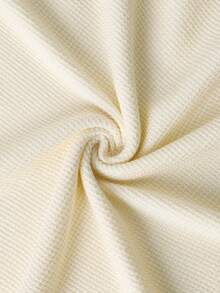 Camvyn Men's Casual Fashion Slim Fit Henley Collar Short Sleeve Shirt With Single Button - Beige - View 6