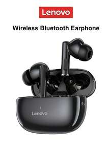 Lenovo TA210 藍牙入耳式耳機 深沉低音 立體聲 麥克風 長續航 低延遲 適合遊戲、音樂、運動 主動降噪 無線耳機 - 黑色 - 查看 1