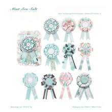 Vintage Style Handmade Ribbon Bows/Badges Material, Suitable For DIY Scrapbooking, Ita Bag Decoration, Collage And Sticker Art - A - View 10