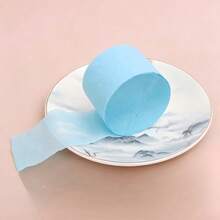 Macaron Color Crepe Paper Tassel Roll, Thickened Soft Pleated Decorative Strip, Suitable For Birthday Backdrop, Baby Shower Decoration, DIY Crafts, Wedding And Holiday Hanging Decor, Stretchable And Twistable Into Various Decorative Shapes - Multicolor - View 14