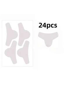 Self-Adhesive Sleep Forehead Patch, Reusable Elastic Facial Patch (Also Suitable For Full Face), Washable And Re-Stickable, Portable And Compact, Suitable For Daily Use And Travel, Neutral Style, Chin Strap, Face Mask - Multicolor - View 8