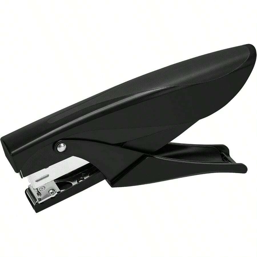 Basics Portable Clamp Stapler, 25 Sheet Capacity, Heavy Duty Stapler, Black - Standard - View 1