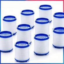 Kartrid Filter Pengganti Universal Kapas PP Kepadatan Tinggi, Desain Struktur Dua Lapisan Biru & Putih, Kompatibel dengan Sebagian Besar Peralatan Penyaringan Air Standar, Struktur Penyaringan yang Rapat dan Stabil, Mudah Dipasang dan Dilepas Tanpa Alat Tambahan, Penggantian Hemat Waktu dan Mudah - Beraneka warna - View 11