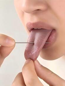 6/1pc Terrifying Retractable Tongue Prank Prop, A Realistic Magic Tongue, The Perfect Choice For Pranks, An Easter/April Fool's Day Gift, No Batteries Required, A Close-Up Horror Comedy Magic Prop.Halloween Decroations/Halloween - Multicolor - View 2