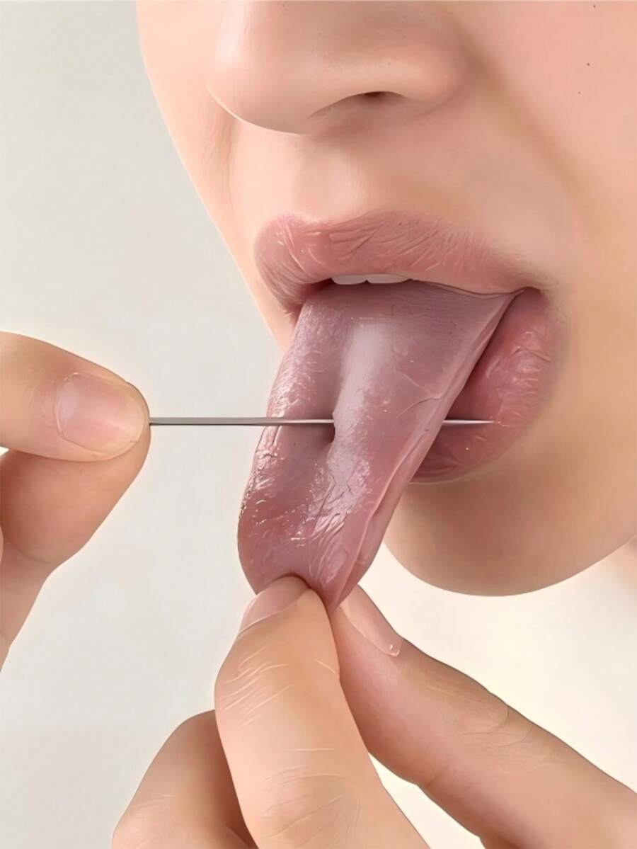 6/1pc Terrifying Retractable Tongue Prank Prop, A Realistic Magic Tongue, The Perfect Choice For Pranks, An Easter/April Fool's Day Gift, No Batteries Required, A Close-Up Horror Comedy Magic Prop.Halloween Decroations/Halloween
