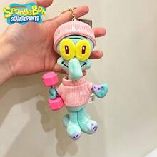 SpongeBob SquarePants Genuine SquarePants Octopod Pendant Doll Decoration Cute Bag Hanging Keychain Pendant - Multicolor - View 23