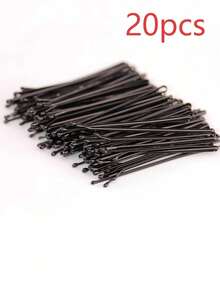 Jepit Rambut Mini Hitam, Cocok untuk Sanggul, Jepit Rambut Berkualitas Tinggi, Cocok untuk Anak Perempuan dan Wanita, Cocok untuk Semua Jenis Rambut, Dapat Mengeriting Rambut, Pengeritingan Tanpa Panas, Alat Pengeriting Rambut - Hitam - View 9