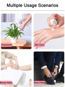 100pcs Disposable PE Foot Mask Liners With Adhesive Backing, Transparent Plastic Foot Socks, Suitable For Home Foot Care, Foot Therapy Moisturizing Care, Tear-Resistant Foot Care Covers, Multi-Purpose, Suitable For Salon, Shoe Fitting, Dorm, Travel, Back To School - Multicolor - View 5