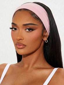 1/4/6/12pcs Women Sports Headbands - Moisture Wicking Elastic Headbands, Women Hair Bands, Hair Hoops, Multi-Color, Sports Style, Fall Decor - Multicolor - View 11