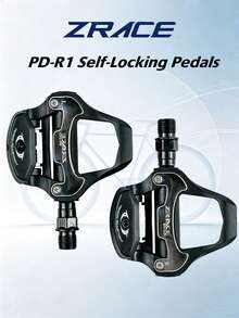ZRACE PD-R1 Road Bike Clipless Pedals - Black - Black - View 2