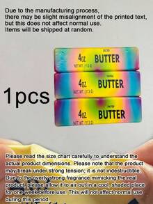 Realistic Colorful Butter Squeeze Toy, Rainbow Color - Soft Pressure-Resistant Finger Spinner, Slow Rebound Sensory Stress Relief Toy, Fun Prank Gift, Suitable For Autism, Stress And Anxiety Relief, Perfect Gift, Mood-Boosting, Party Favors - 多色 - 查看 8