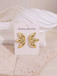 1/3/9 Pairs Gold Stud Earrings Set, Multi-Style Earrings For Women, Vintage Luxury Earrings Combination, Suitable For Daily Wear, Travel, Vacation Or As A Gift For Friends And Family - Gold - View 6