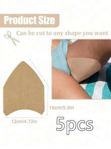 40pcs Invisible Anti-Chafing Thigh Bands, Thigh Friction Protection Tape, Transparent Protective Patches, Suitable For Women's Inner Thighs And Calves, Comfortable Protection, Autumn Decoration, Bedroom Decoration, Christmas Decoration, Living Room Accessories, Party Supplies, Halloween Decoration, Graduation Decoration, Home Supplies, Halloween Home Decoration, Bathroom Decoration, Travel Essentials, Bedroom Accessories, Birthday Gift For Women, Back To School Season, Home Decoration, Family Essentials, Gift For Women, Gift For Men, Gift For Mother, Gift For Father - Multicolor - View 15