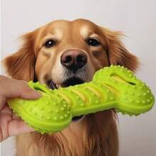 Durable Squeaky Rubber Bone Chew Toy For Dogs, Teeth Cleaning Toy For Small, Medium And Large Dogs, Boredom Relief Pet Toy - Multicolor - View 8