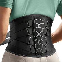 1 Waist Support Belt, Unisex, Breathable Back Support, With A Triangular Waist Pad For Both Men And Women - XXL - View 7