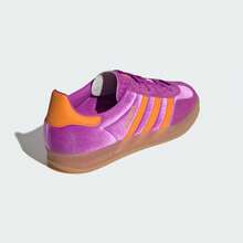 Adidas Women's Classic Retro Sports Shoes Spring/Autumn, Skate Shoes, T-Toe Training Shoes IH0277 - Orange-purple - View 6