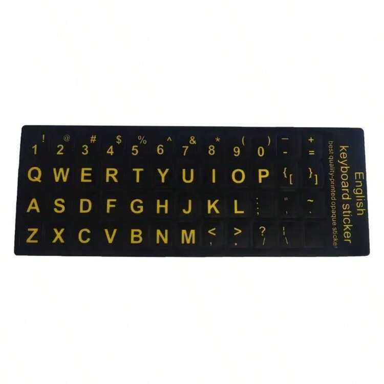 qialeduo Waterproof English Keyboard Stickers, Durable And Wear-Resistant Keyboard Film, Suitable For Damaged/Worn Laptop Keyboard Keys - View 14