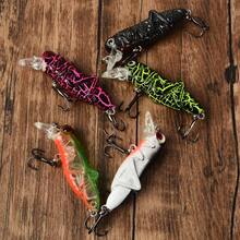 5pcs Floating Grasshopper Lure Set, Insect Bionic Hard Bait For Freshwater Stream Fishing, Suitable For White Amur And Mouth Bass - Multicolor - View 5