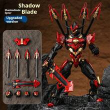 1件裝 Shadow Gun 暗黑之刃可動關節組裝動作人物模型,積木拼裝模型公仔,新款高品質酷炫時尚玩具,DIY全身紓壓益智教具,訓練手眼協調、促進大腦發育與智力成長,裝飾收藏品,適合青少年的完美節日生日禮物 - 彩色 - 查看 15