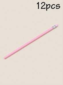 6-240pcs Customized Children's Pencils, Cute Colorful Stationery, Personalized Name Pencils, Custom School Opening Gift, Customizable Name Halloween Gift - Style B - View 28