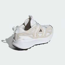Adidas Sepatu Lari Kasual Olahraga Ringan Nyaman Berbahan Jala untuk Wanita Musim Semi/Gugur JH6836 - Putih/Hitam/Khaki - View 5