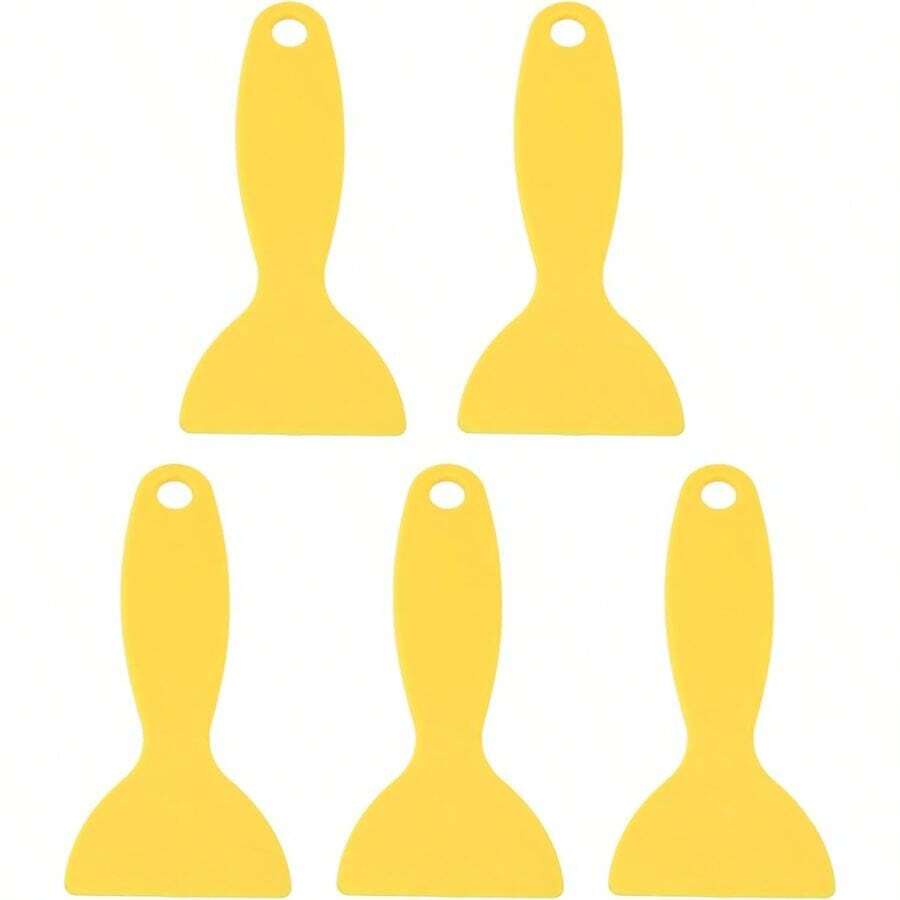 3D Printer Flexible Spatula, DLP Resin Cleaning Tool, Reusable Plastic Scraper With Rounded Head, For Printers With Hanging Hole - Multicolor - View 1