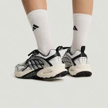 Adidas Giày thể thao mới CLIMACOOL giày lưới thoáng khí unisex giày chạy bộ đệm BOOST - Đen và trắng/bạc - Xem 3