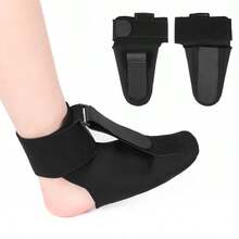1pc Foot Drop Correction Brace Ankle Orthosis Support, Adjustable Foot Splint, Suitable For Plantar Fasciitis Night Stretching, Correcting Foot Inversion/Eversion, Unisex Plantar Fasciitis Night Correction Sock - Multicolor - View 15