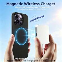 Foldable 3‑In‑1 Magnetic Wireless Charging Station, 15W High‑Speed Fast Charging Function, Lightweight Portable Travel Charger, Multi‑Device Charging Dock For Smartphones, Smart Watches And Wireless Earbuds. Note: Charging Cable Is Not Included - Multicolor - View 1