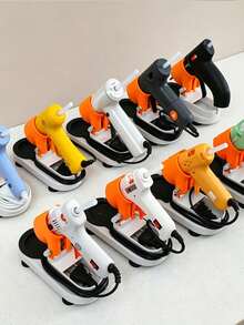 1pc Plastic Glue Gun Stand,Home Diy Repair Tool Glue Gun Stand, Multifunctional Universal Hot Glue Gun Stand,Universal Base For Hot Melt Glue Gun, Keeps Work Area Tidy - Multicolor - View 6