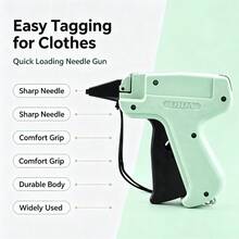 Clothing Label Gun, Suitable For Clothing, Socks, Towels, Small Accessories Retail Price Tagging Tool - Color - View 3