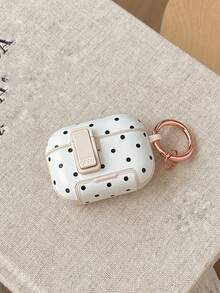 Casing Earphone Cherry Hunting Dog dengan Motif Polka Dot dan Pita, Dilengkapi Fungsi Saklar, Jendela Pop-Up dengan Penyangga untuk Mencegah Jatuh, Kompatibel dengan 4 Pro, 2 Pro, 3 Pro. Tersedia dalam Berbagai Warna. Cocok Sebagai Hadiah untuk Musim Kembali ke Sekolah, Hari Valentine, Natal, dan Ulang Tahun. - MultiWarna - View 13