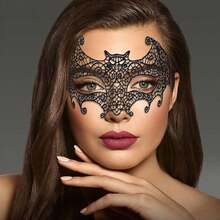 6 buah Topeng Renda Halloween, Topeng Mata Venesia Hitam untuk Pesta Topeng, Cocok untuk Permainan Peran Wanita, Sempurna untuk Pesta, Cocok untuk Pria dan Wanita - MultiWarna - View 7