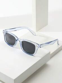 Light Blue Frame Grey Lens